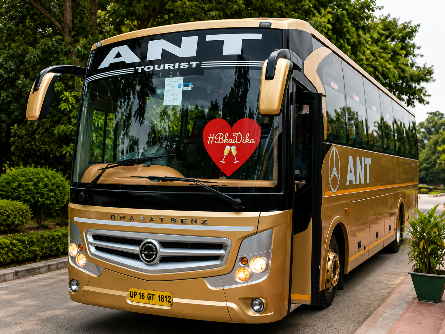 45 Seater Bharat Benz Coach Hire