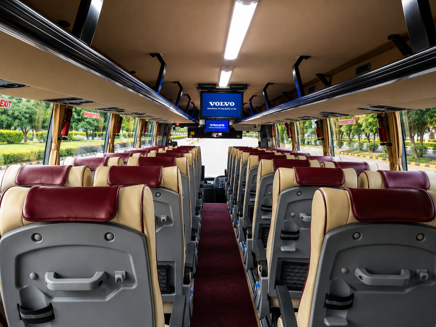 45 Seater Volvo Coach Hire