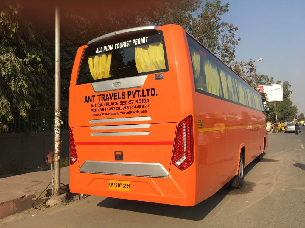 Noida to Manali Volvo Bus Rental