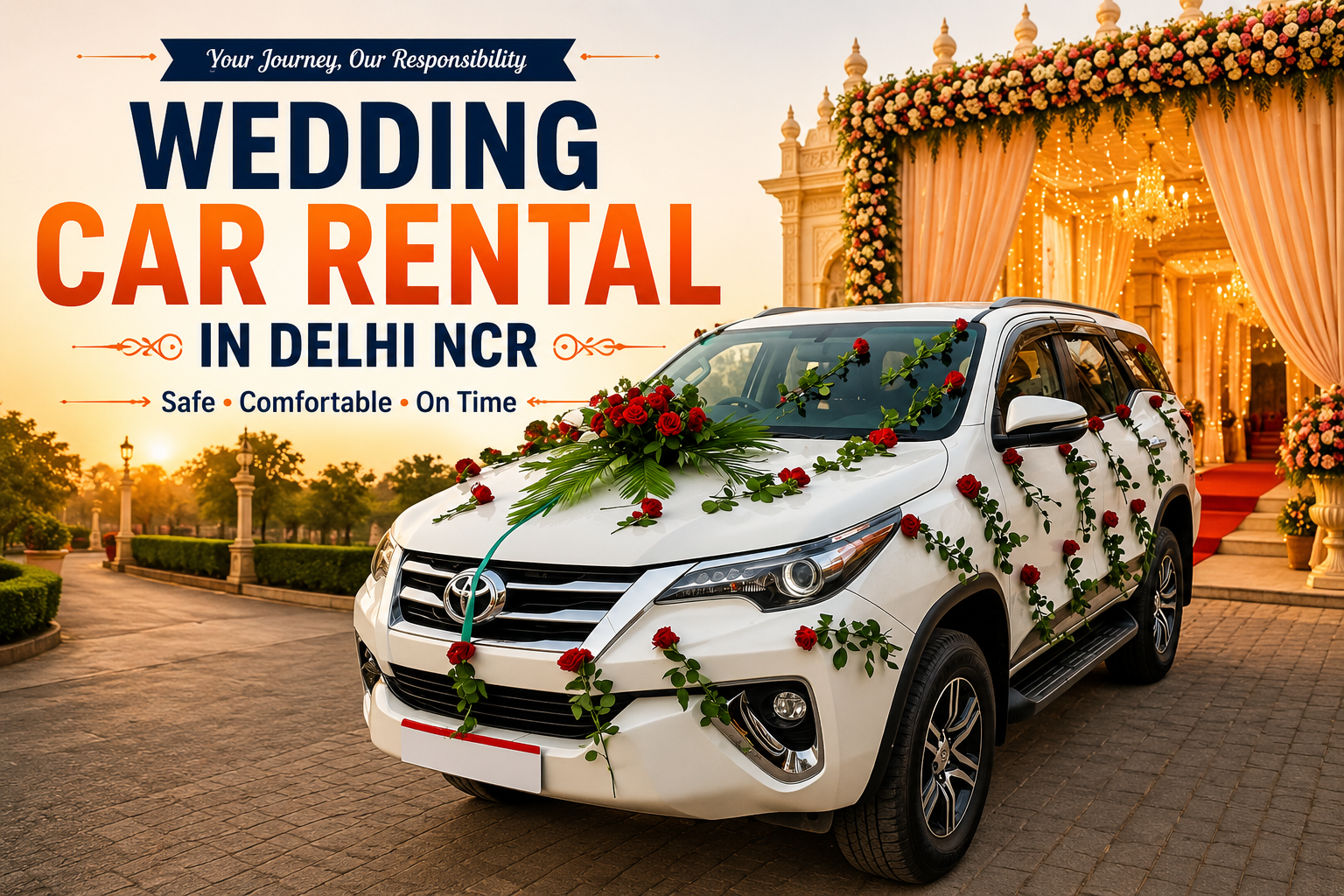 Wedding Car Rental in Delhi NCR – ANT Travels