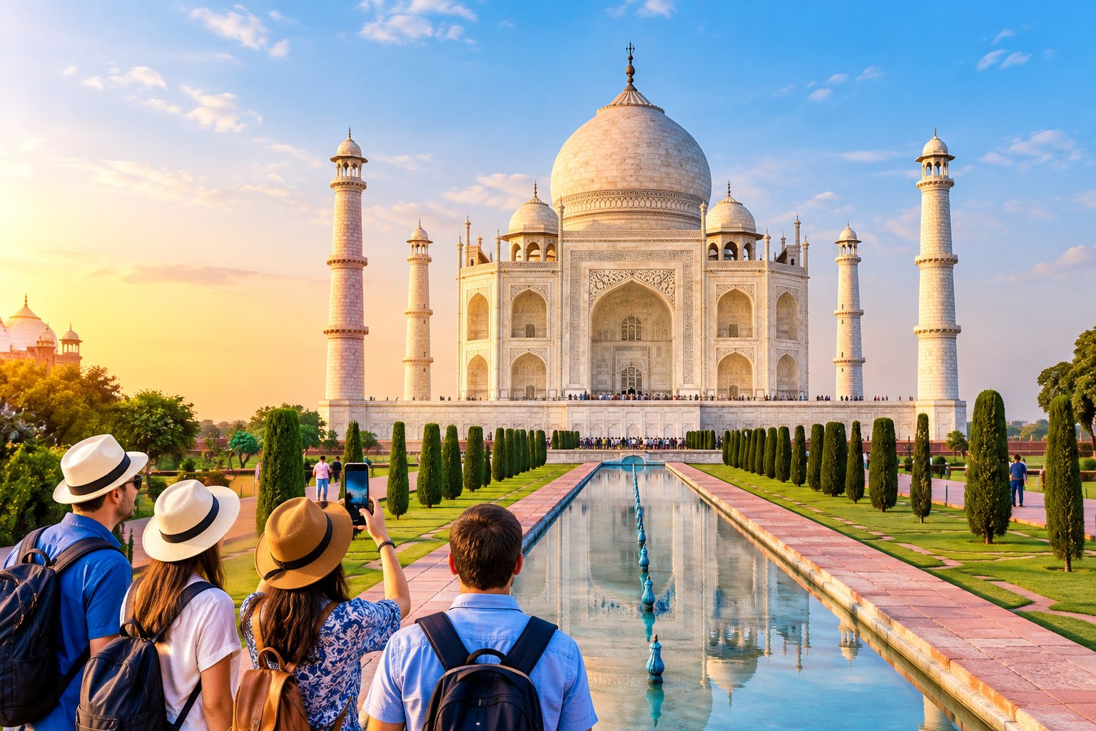 Noida → Agra Tajmahal Tour